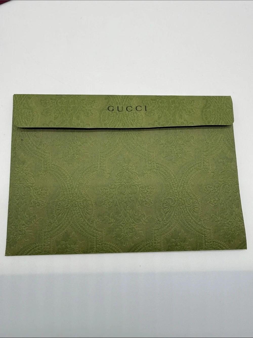 Authentic Gucci Empty Receipt Card Envelopes Receipt Holders Set of Four